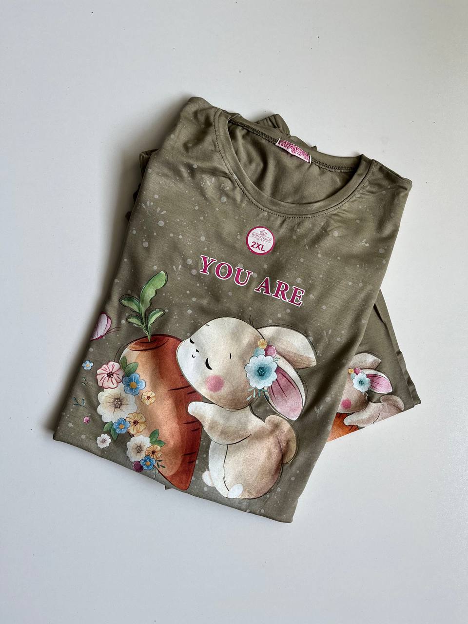 ست راحتی تیشرت شلوار خرگوش