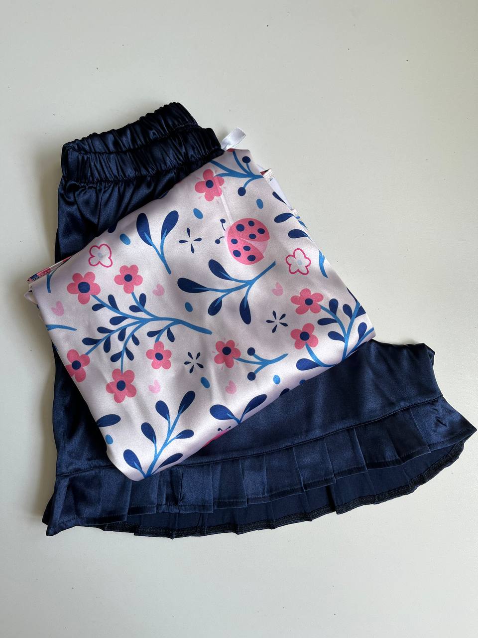 تاپ شورتک ساتن